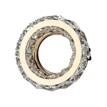 5 Adet Noas Yl65 1642 Apollon Cam Spot Kasası Gu10 Duy Gold