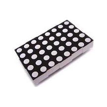 5X7 Dot Matrix Anot Kırmızı Display