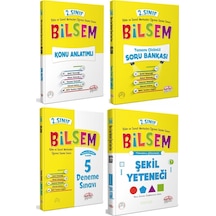 Editör 2. Sınıf Bilsem Hazırlık Kitapları Seti 4 Lü Set Yeni 2020