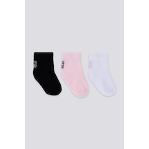U.S. Polo Assn. U.s. Polo Assn Kız Bebek Çok Renkli Çorap Çok Renkli