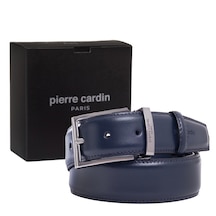 Pierre Cardin Deri Erkek Kemer 3,5 Cm Pc-2209 Lacivert