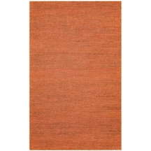 Eko Halı Flatweave Choti Fine Rust El Dokuma Jüt Kilim Turuncu