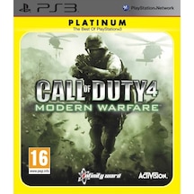 Call Of Duty 4 Modern Warfare Platinum Edition PS3 Oyun