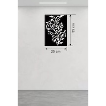 Tavus Kuşu Ve Doğa Temalı Ahşap Duvar Tablosu - 25x35 Cm Lazer Kesim Pano Belirtilmemiş