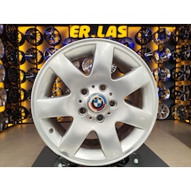 4 Adet Bmw  7 16 5 120 Et47 72.6 Sılver Jant Revize Edilmiş Takım