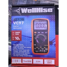 Wellhise Vc97 Dijital Multimetre