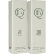 Q Life No:201 Erkek Parfüm EDC 50 ML x 2