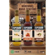Şekersiz Sugar Free Vanilya Karamel Fındık Aromalı Kahve Şurubu 750 Mlx3 Adet Diğer