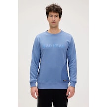 Bad Bear Marlow Element Mavi Erkek Sweatshirt Siyah