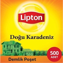 Lipton Doğu Karadeniz Demlik Poşet Çay 500 3,2g 4'li Avantaj Paketi Mıchu