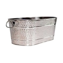 Flybuy Suntek Galvanizli Şarap Soğutma Buz Kovası, Şampanya Için, Partiler İçin, Kullanışlı Ve Dayanıklı Arjantin