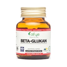 Afye Beta-Glukan 60 Kapsül 600 Mg Beta Glucan 498 Mg