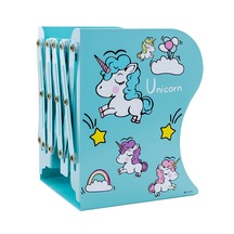 Cbtxglobal Unicorn Baskılı Bookend Organizer Kitaplık