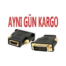 Hdmi Dişi Dvi - I (24+5) Erkek Dönüştürücü Çevirici 4566A Adaptör