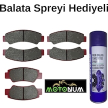 Segway Snarler 570 Ön Ve Arka Fren Balata Takım Ys83