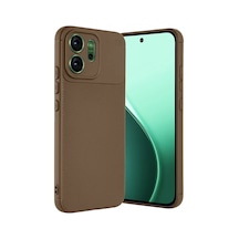 Newface - 620 - Oppo Reno 14f Auto Focus Karbon Kapak - Kmrsfres - - Kahverengi