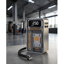 Kablosuz Hava Pompası 150 Psı Led Ekranlı Otomatik Kapanmalı