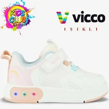 Vicco Babil Beyaz Pembe Sneaker