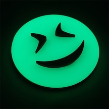 Emoji , Fosforlu Emojiler ( Karanlıkta Parlar ) 6,5 Cm