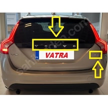 V60 1.6 T4 Advance 2011-2012 Uyumlu Volvo Ve T4 Bagaj Yazısı Seti