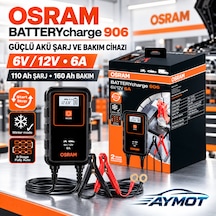 Osram Batterycharge 906 Akıllı Akü Şarj Ve Bakım Cihazı 6v 12v 6a