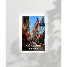 Çerçevesiz Poster Córdoba'nın Tarihi Sokakları