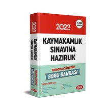 Kaymakamlık Sınavına Hazırlık Tamamı Çözümlü Soru Bankası