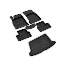 Mercedes GLA 200 H247 Ferrous 4D Paspas  ve ÜST Kademe İçin 3D Bagaj Havuzu 2020 ve Üstü