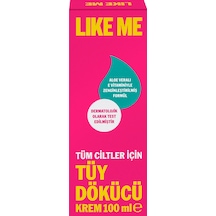 Like Me Tüm Ciltler İçin Tüy Dökücü Krem 100 Ml 4 Adet