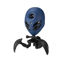 Szypzstore Led Yıldız Projeksiyon Lambası Projektör Etkileşimli Atmosfer Gece Lambası Uzay Adamı Yatak Odası Masaüstü Dekor Çocuk Hediye Mavi S4jxrg Beyaz