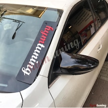 Volkswagen Jetta Mk6 2011-2014 Yarasa Ayna Kapağı. Parlak Siyah