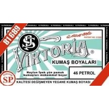 46 Petrol Renk Kumaş Boyası Viktoria