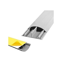 Kablo Kanalı 75x18 Balık Sırtı Yapışkanlı 1 Boy 2 Metre - 5 Adet