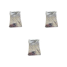 Omeyva Desenli Metalize Hediye Paketi Yapışkanlı Torba Poşet - 15x25 Cm. - 100 Adetlik 3 Paket
