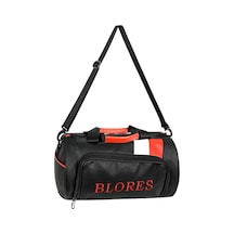 Galb Leather Sc-11-0005 Telefon Ve Cuzdan Gozlu 1.kalıte Full Astar Elite Nova Bag Silindir Spor Canta 24l Siyah