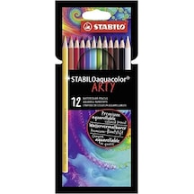 Aquacolor Arty - Kuru Boya Kalemi - 12&apos Li Paket - Çeşitli Renkler 103 Ivory
