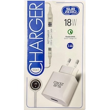 Subzero SG61 Type-C 18W 3.4A Torbo Hızlı Şarj Aleti