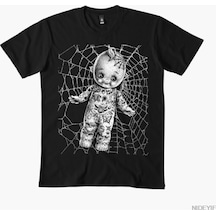 Flood Of Style Erkekler Kadınlar İçin Meme T-shirt %100 Pamuklu Tişörtler Kısa Kollu Üstler 0114-2 Çok Renkli