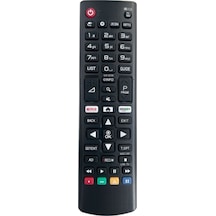 49sj810 Televizyon İçin Uyumlu Netflix Amazon Tuşlu Tv Led Lcd Uzaktan Kumanda