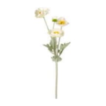Yapay Çiçek Şakayık Buket 6 Dal Beyaz 30 Cm. Çok Renkli