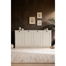 Mira Konsol 160x80x44 Cm Aytaşı - Country Tasarım Antrasit