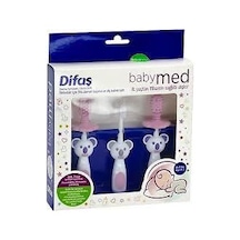 Difaş Babymed Ekstra Yumuşak Diş Fırçası 3'lü Set Pembe