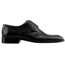 Nevza Zöhre 1467 %100 Deri Klasik Erkek Ayakkabı Siyah-Siyah