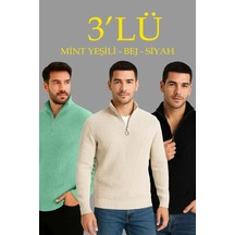 Açık Bordo - Siyah