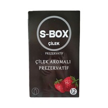 S-box Çilek Aromalı Prezervatif 12li