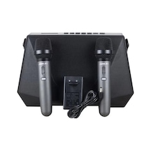 Hubrendy Sh Shile Sl-3a İki El Mikrofonlu Kumandalı Usb/sd/bt Portatif Hoparlör