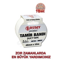 Duct Tape Tamir Bandı 48mm X 10mt Beyaz