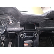 Ford Mustang 1968 Orta Konsol İçin Monitörlü Plaka