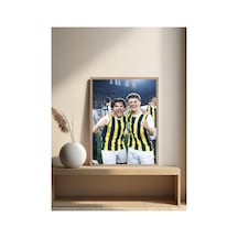 Arda Ferdi Doğal Ahşap Çerçeveli Tek Parça Dekoratif Tablo Çok Renkli - 839072247 Çok Renkli