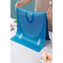 Silikon Hamur Açma Matı Silpat Büyük Boy 50x40 Cm Premium Kalite Yapışmaz Hamur Şekillendirici Mat